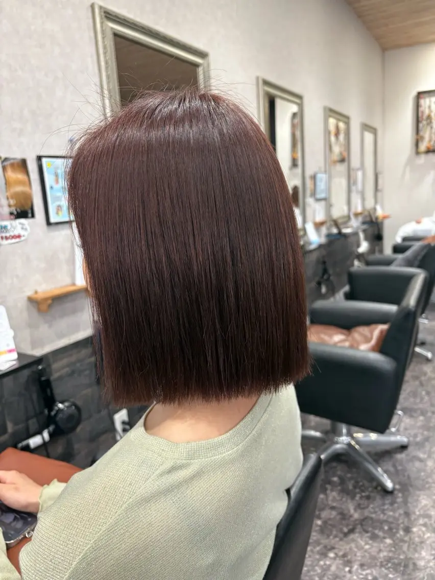 ショート ヘアカラー N-plants 楓のヘアスタイル