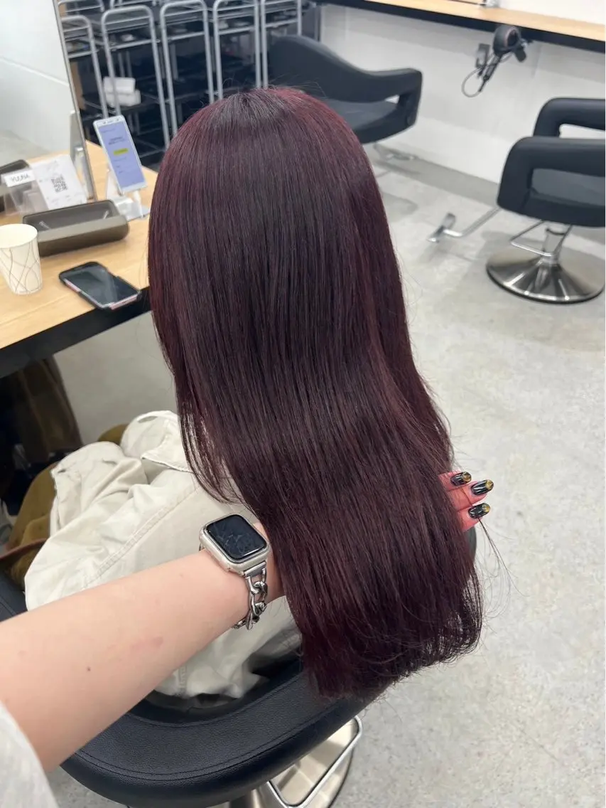 セミロング 安原 幸生のヘアスタイル