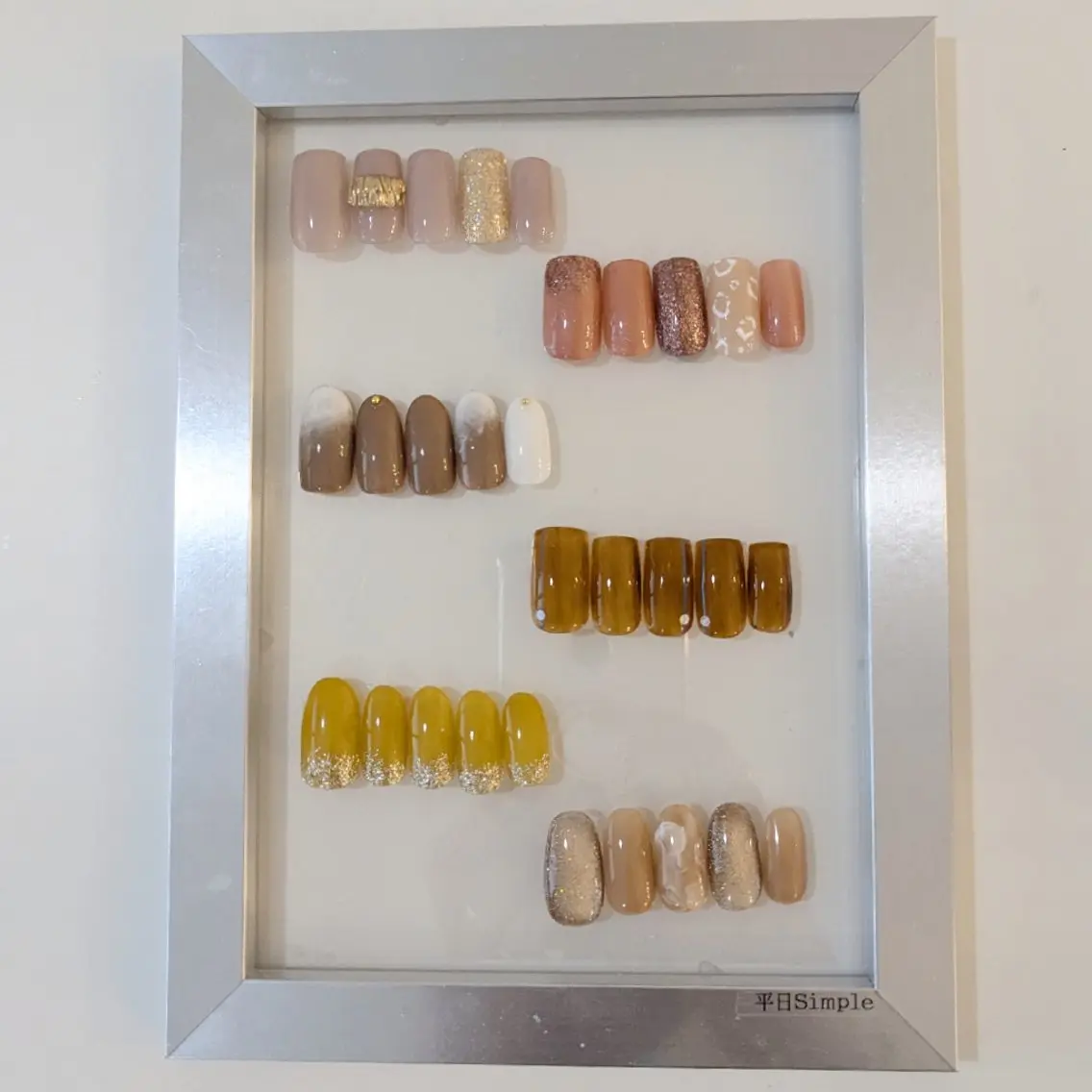 パラジェル【平日限定ハンド】ナチュラル・上品・きれいめネイルの写真