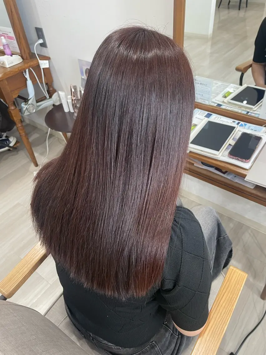 🌻🍉✨ 7月・8月限定メニュー ✨🍉🌻💇♀️✂️ カット ✂️💇♀️🎨🌈 水素カラー 🌈🎨の写真