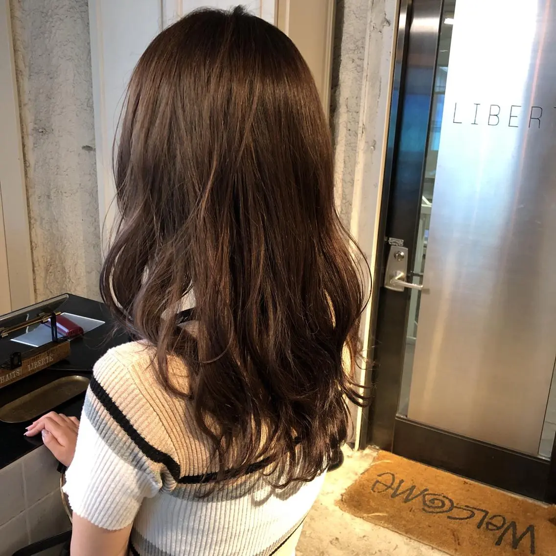 カラー ベージュカラー shinka omotesandoのヘアスタイル