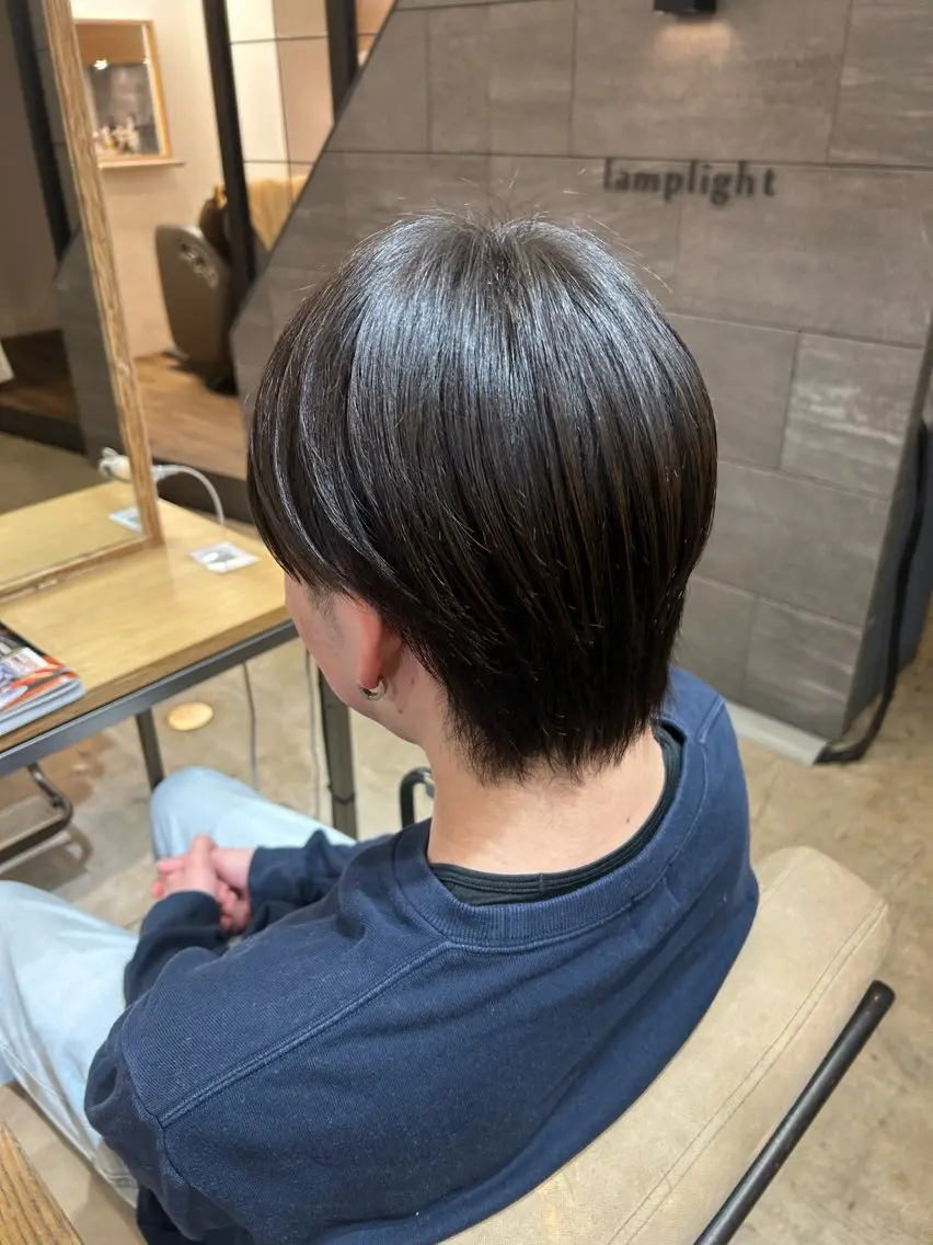 メンズ 透明感カラー/顔周り レイヤー🌻まほろのヘアスタイル