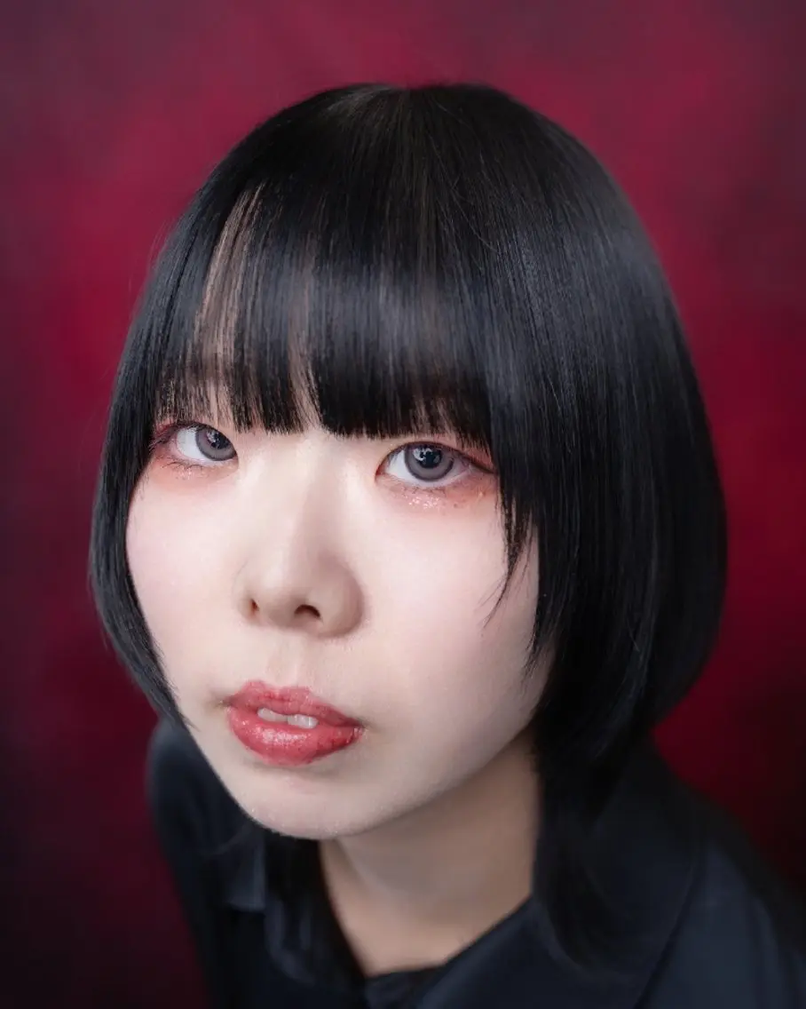 ショート カラー ウルフカット 松尾 泰伸のヘアスタイル