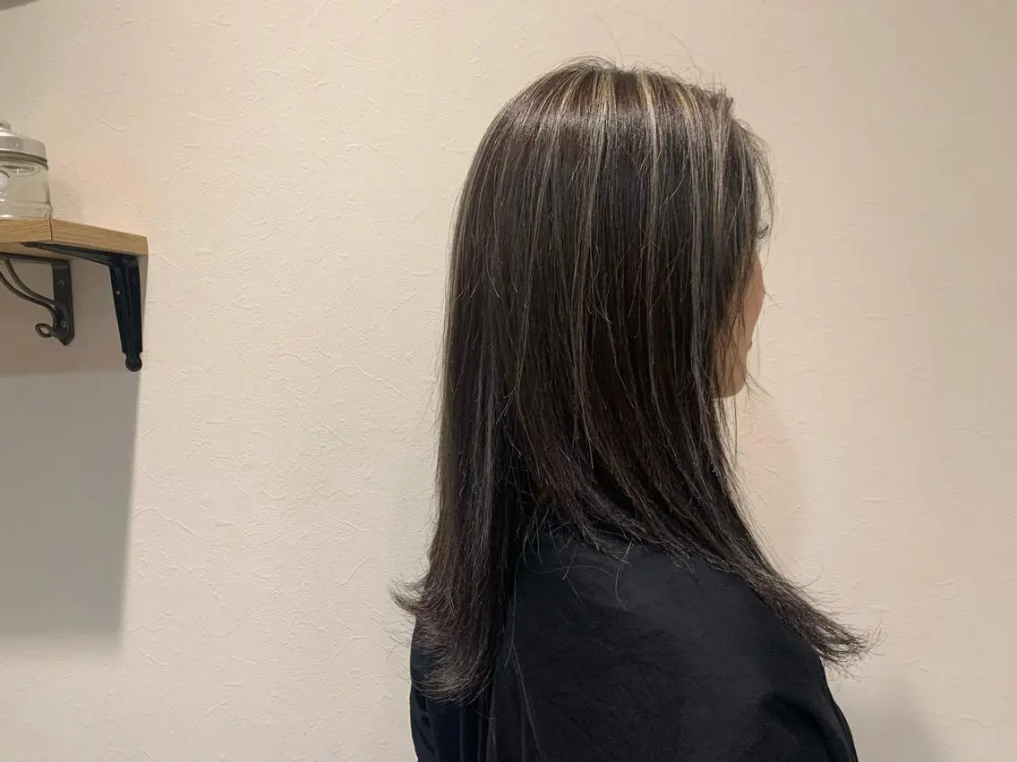 ロング カラー ハイライトカラー ハイライト 【neo.】 Mahoのヘアスタイル
