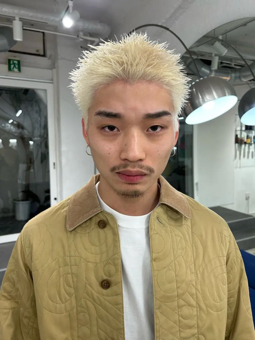 ショート ショートヘア カット ヘアカラー 中西 遥聖のヘアスタイル