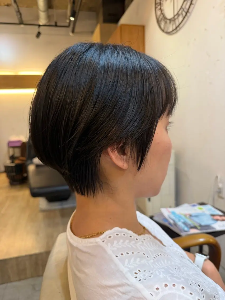 ショート カット トリートメント 須内　星良/南台 /ショート/艶カラーのヘアスタイル