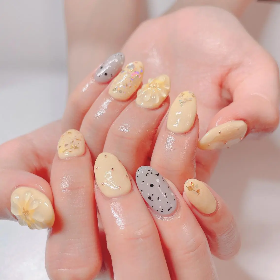 ネイル ハンドネイル ハンドケア パラジェル💅 オフ無料Pi.Harのネイルデザイン
