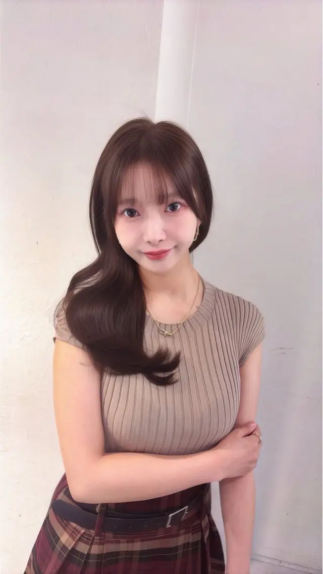 セミロング カラー ヘアカラー トリートメント 表参道指名1位💖 艶カラーの達人💗のヘアスタイル
