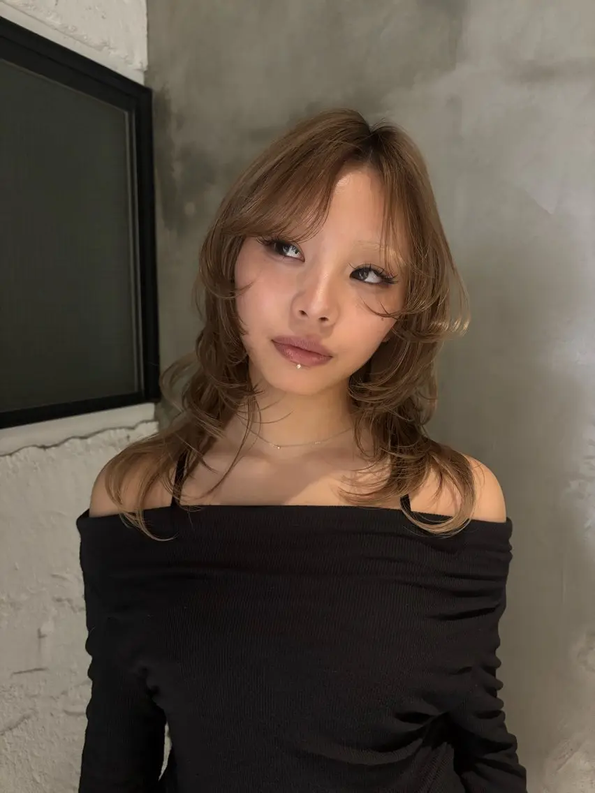 ロング 🎀抜け感ナチュラル 🎵asuna🪽のヘアスタイル