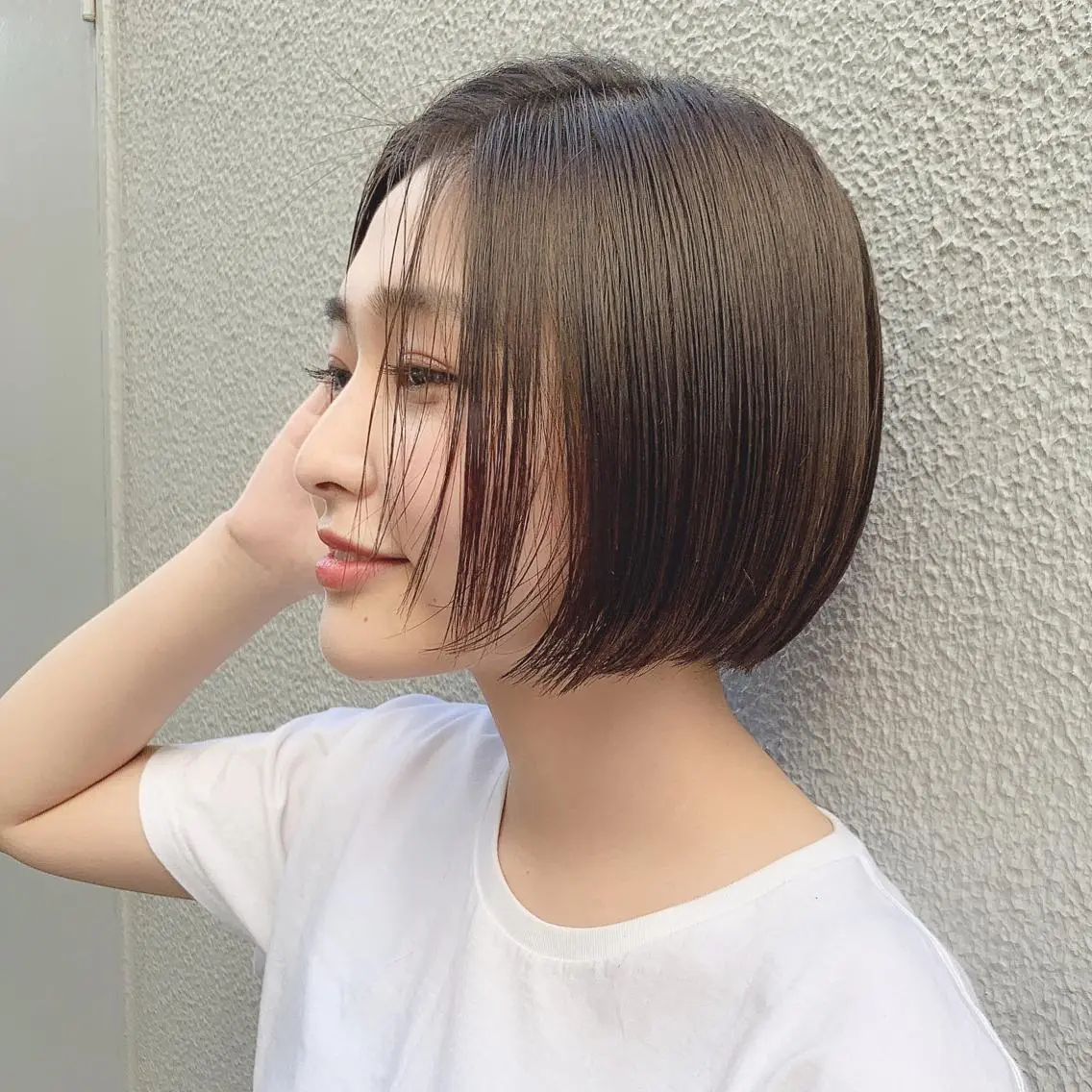 ショート 縮毛矯正、髪質改善 肘以上無料のヘアスタイル
