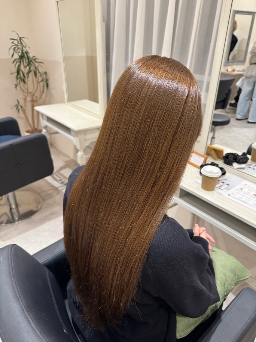 ロング カラー カット ヘアカラー 🫧髪質改善🫧/ ひじりなり🍏のヘアスタイル
