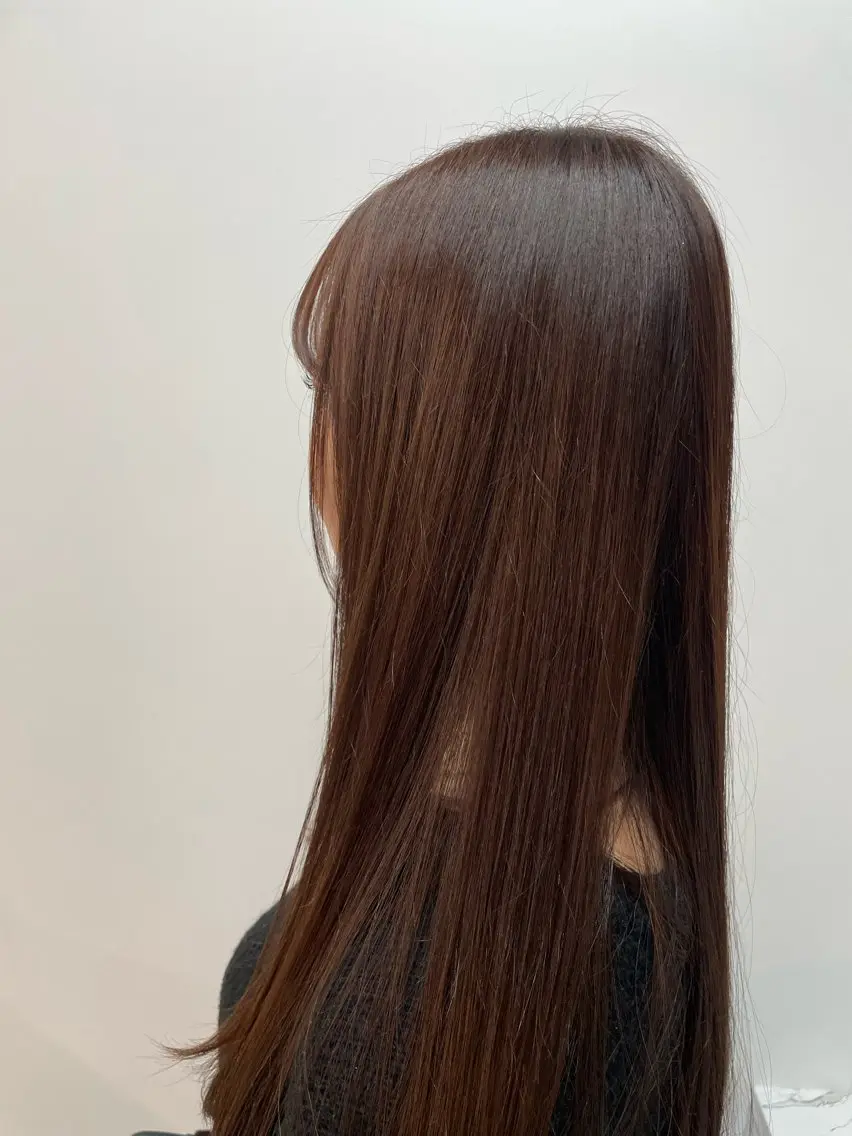 セミロング 京谷 日向のヘアスタイル