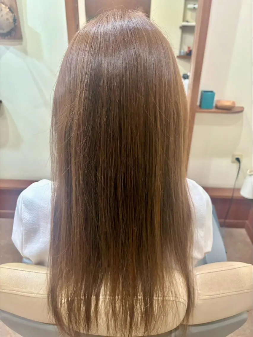 ファッションカラー🤎(ブリーチ、Wカラー不可)の写真