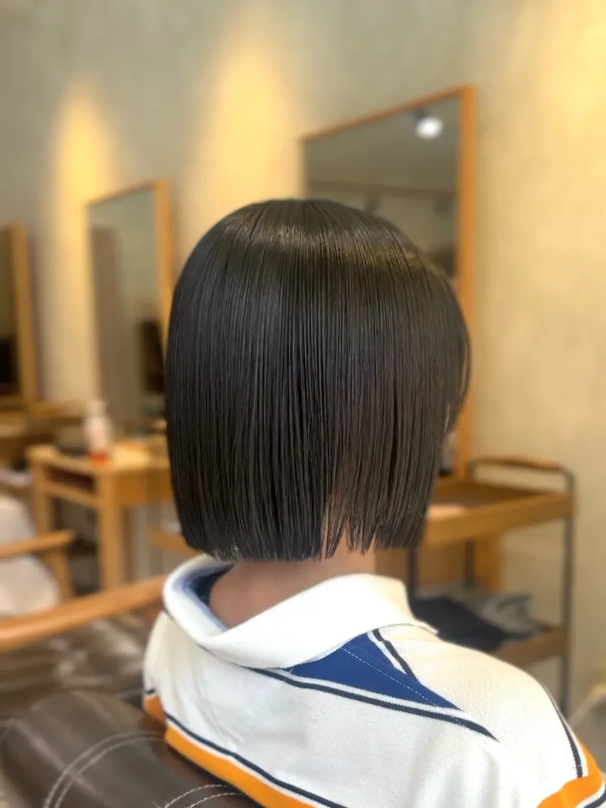 ショート 切りっぱなしボブ ボブ ボブ/murata ⠀ ⠀ ⠀のヘアスタイル