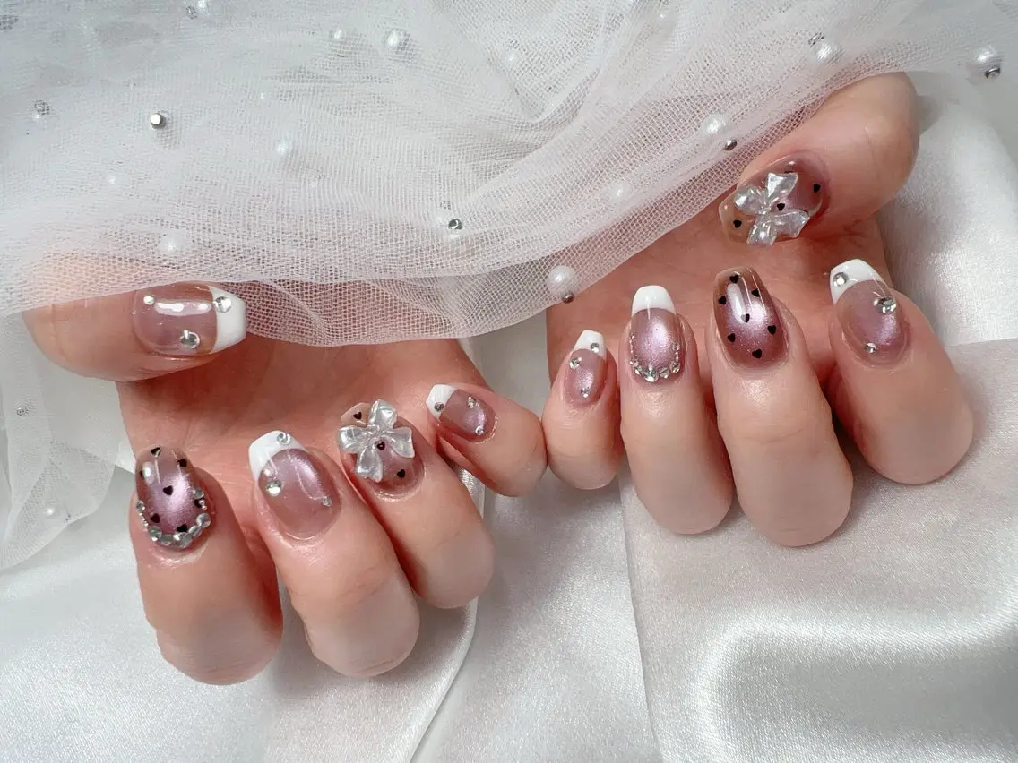 ネイル ドット ハンドネイル bijou nailsのネイルデザイン