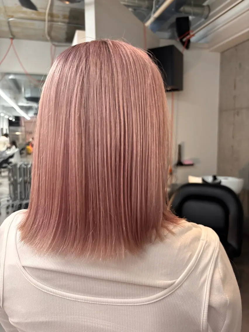 ミディアム カラー 中野 晴登のヘアスタイル
