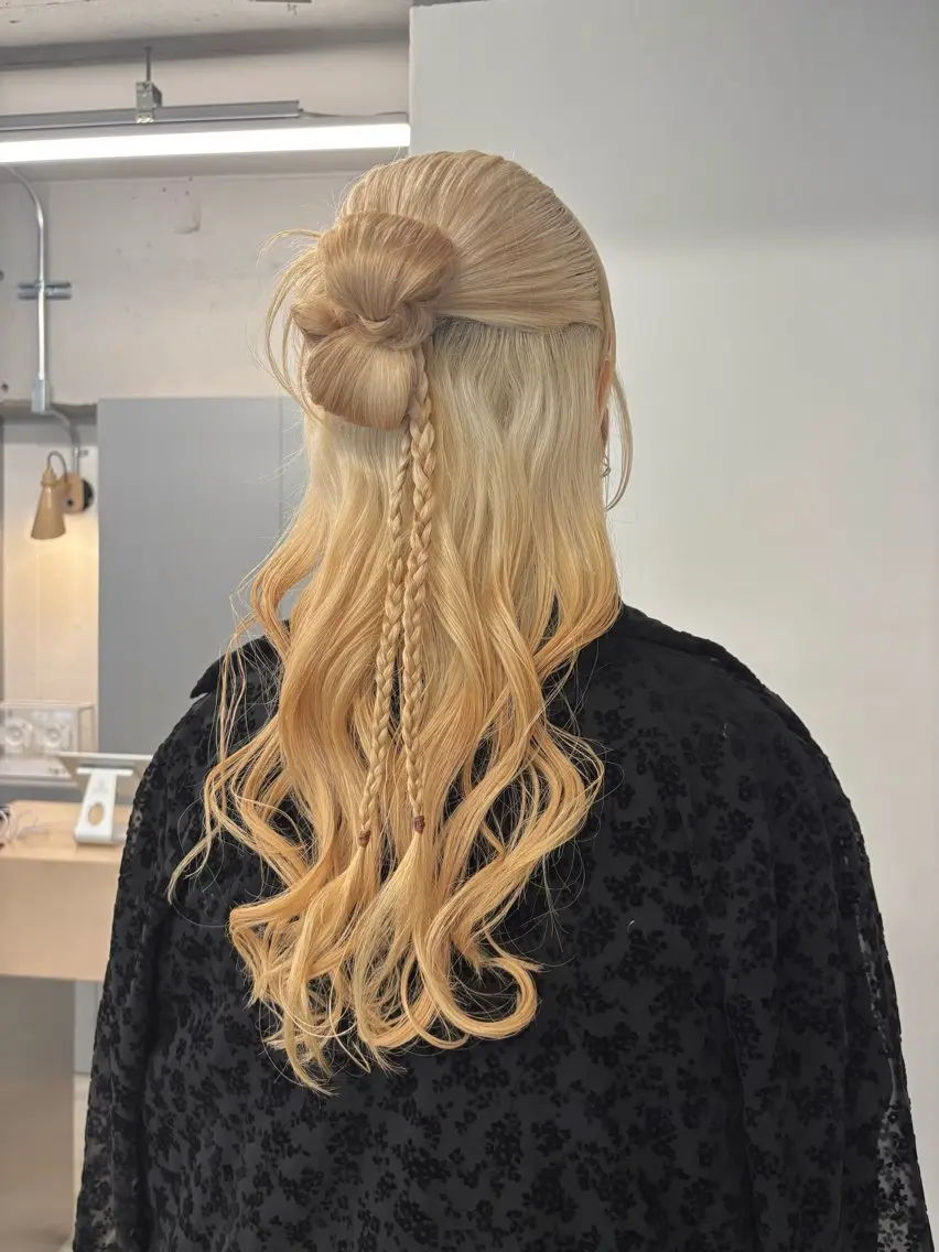 ヘアアレンジ ヘアセット 浪瀧 優季のヘアスタイル