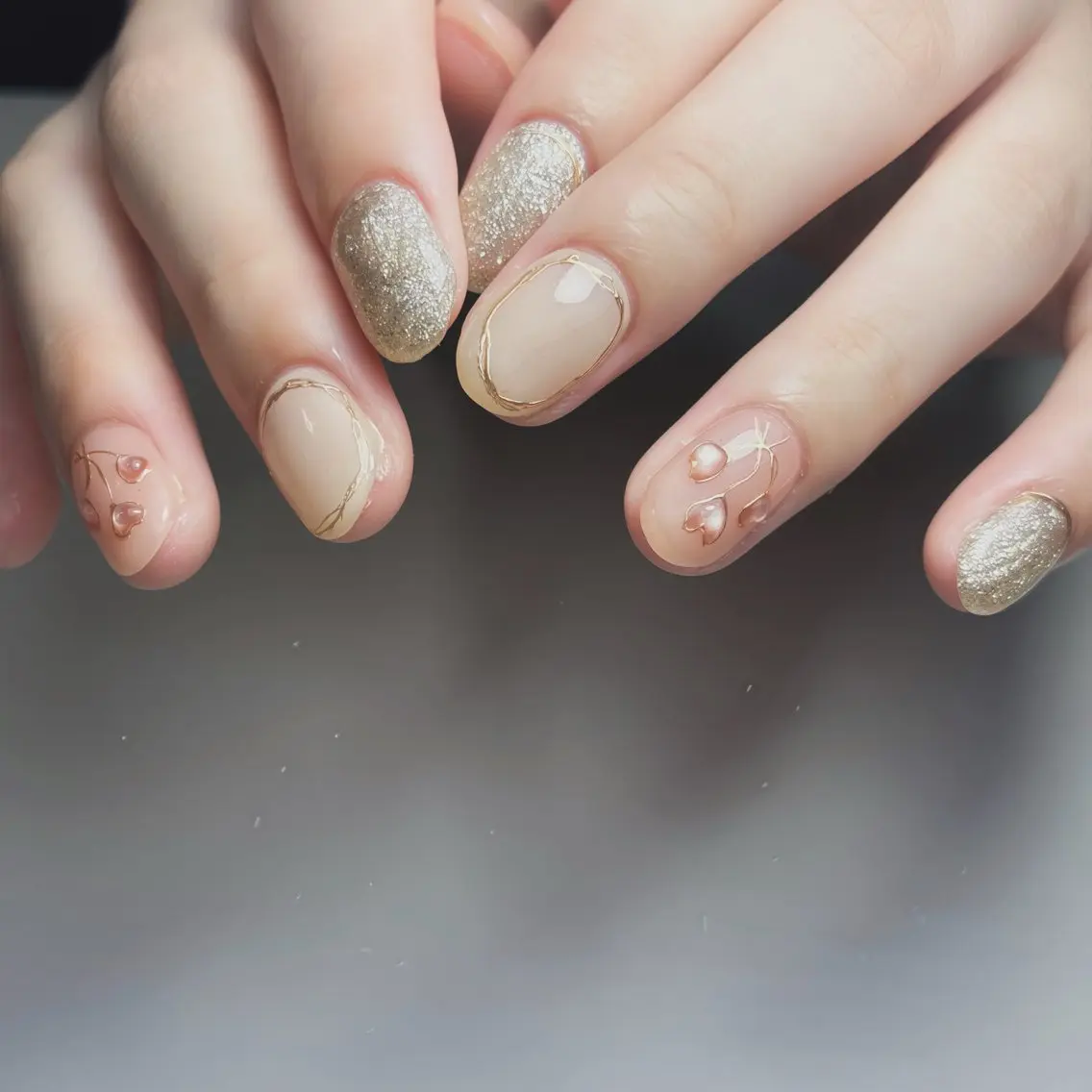ネイル フットネイル マグネットネイル ニュアンスネイル シンプルネイル ブライダルネイル ハンドネイル nail salon anoneのネイルデザイン