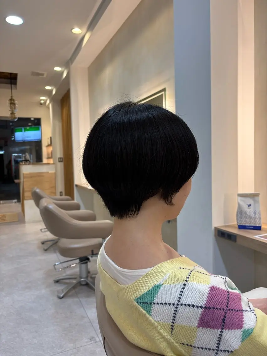 ショート 目黒・不動前 カットモデル/モモカのヘアスタイル