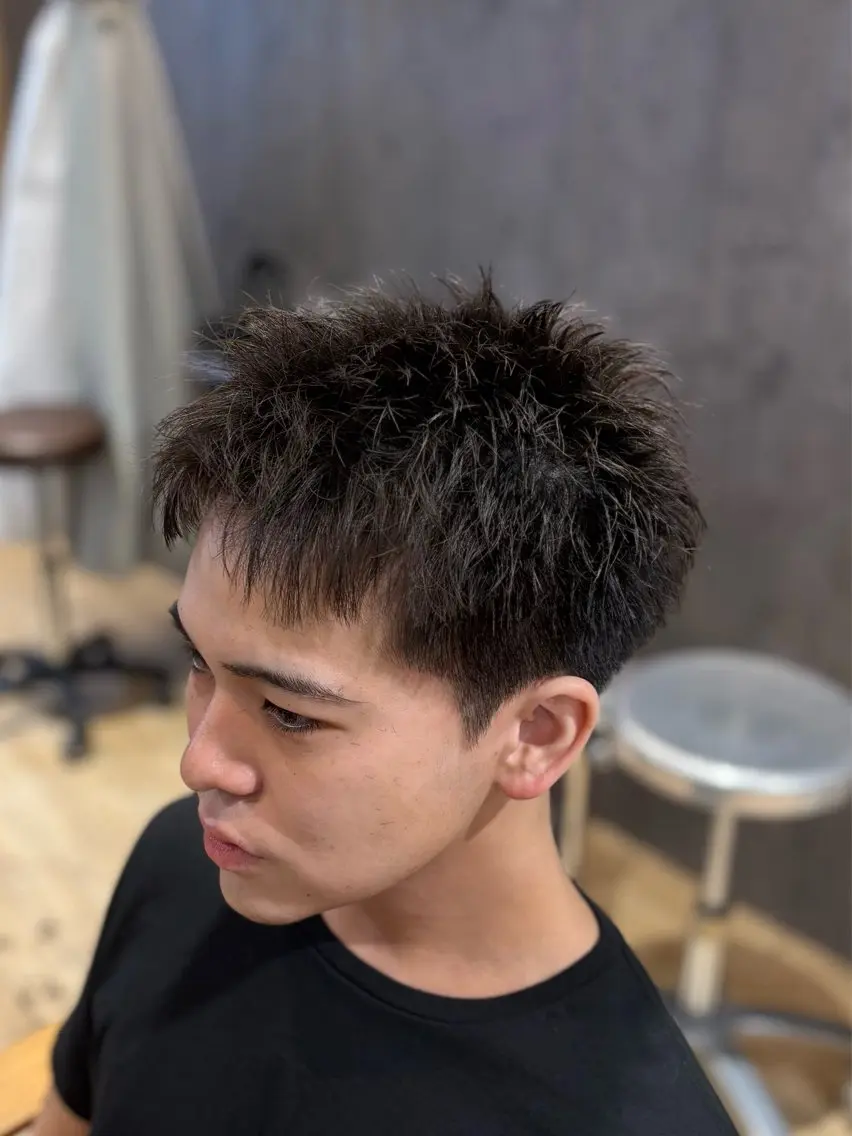 ショート メンズ カット メンズカット/ マミヤのヘアスタイル