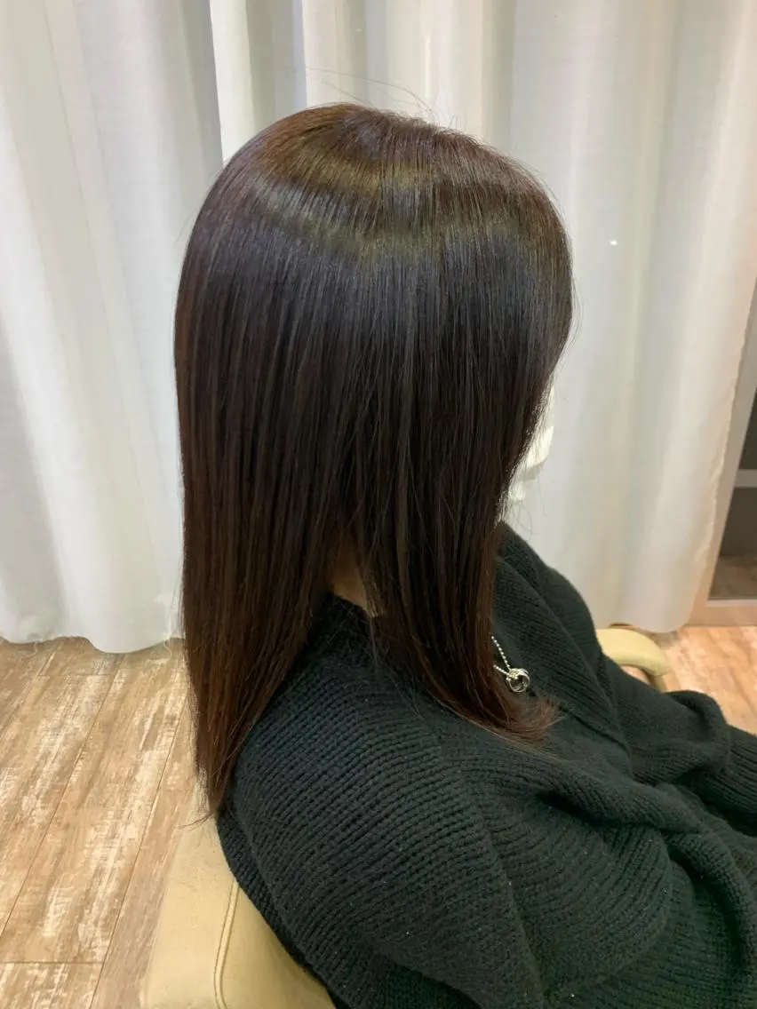 縮毛矯正(カットなし)の写真