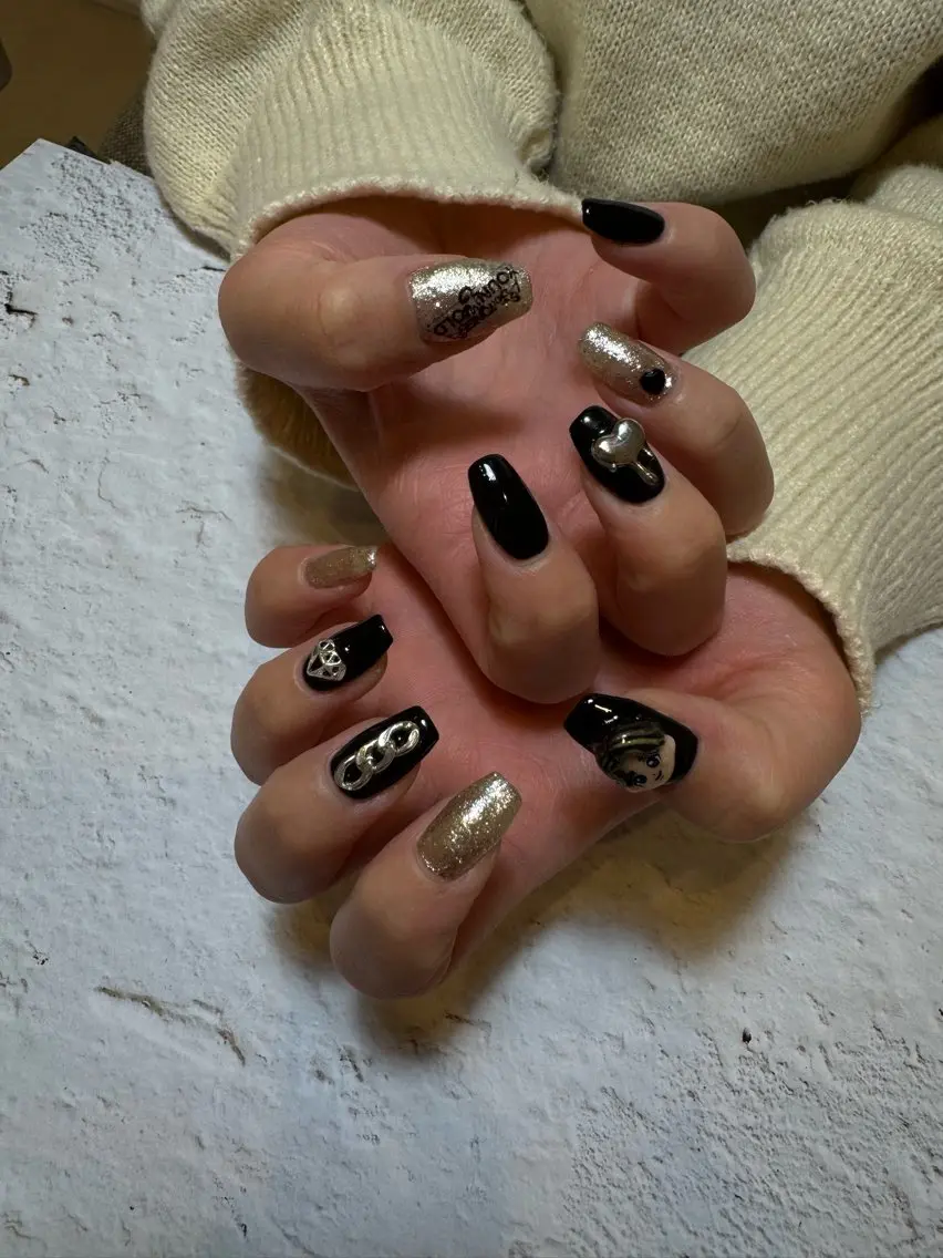 ネイル 持ち込み ハンドネイル byeol nailのネイルデザイン