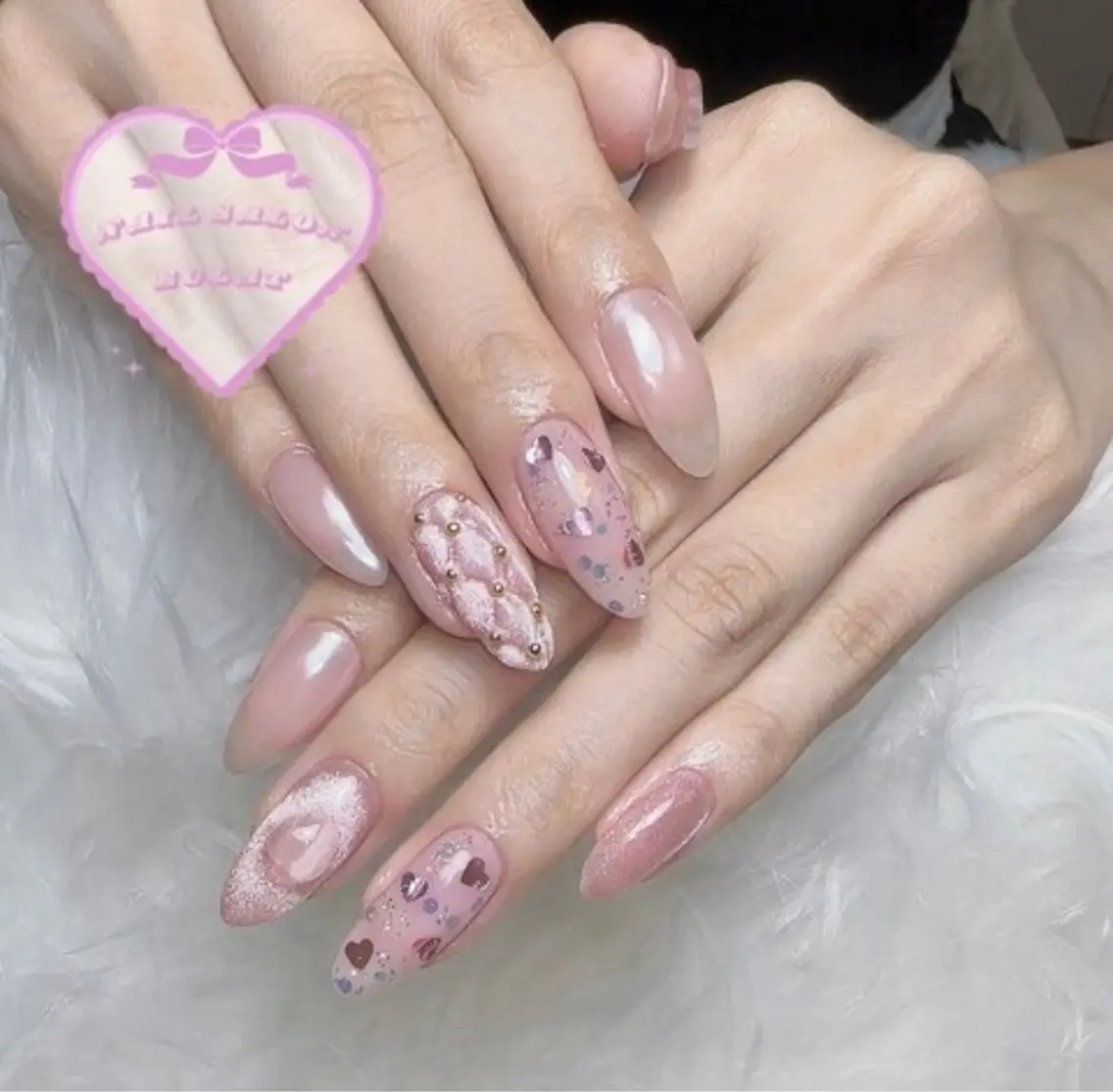 ネイル ハンドネイル Eclat さやのネイルデザイン
