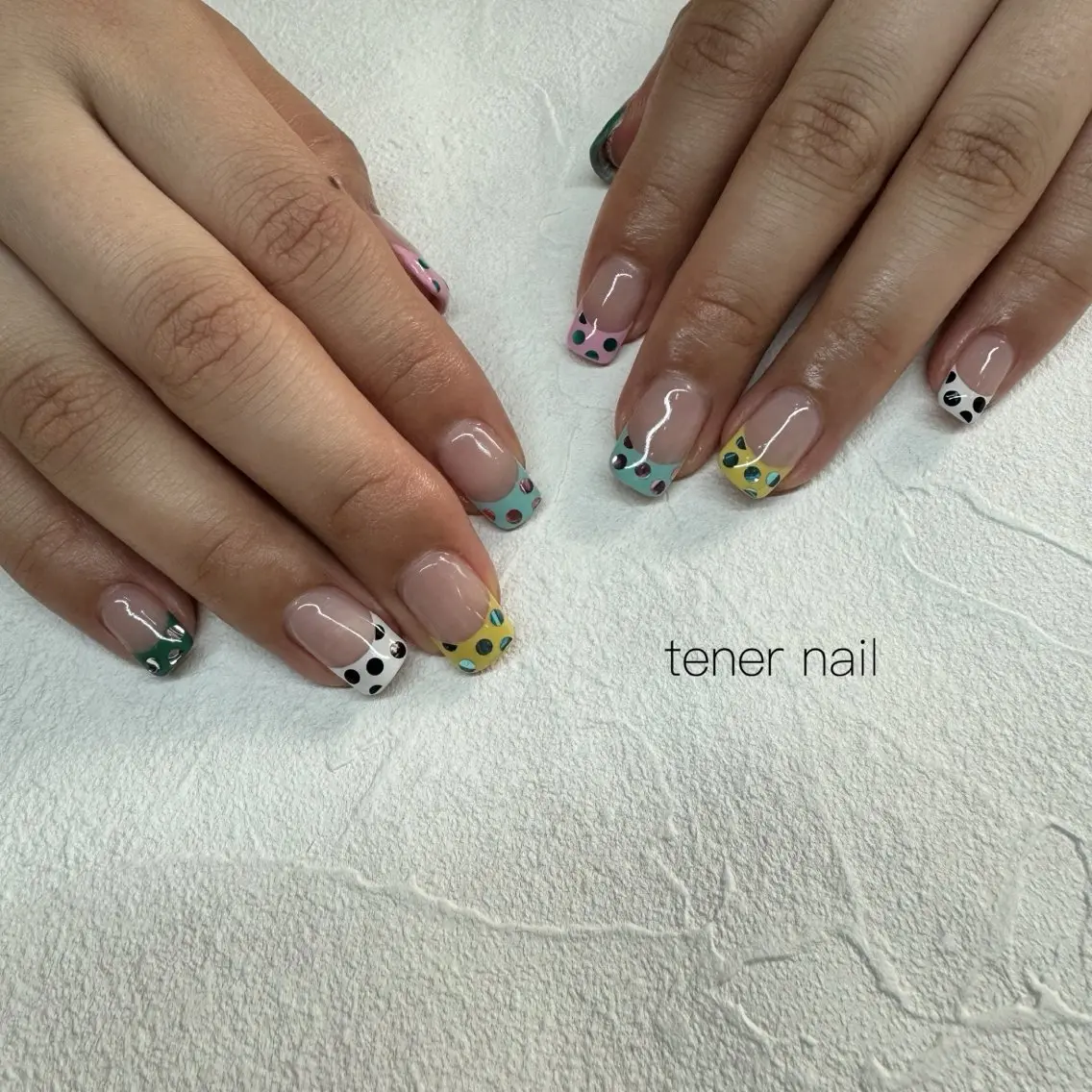 ネイル ドット ハンドネイル テネルネイル tener nailのネイルデザイン