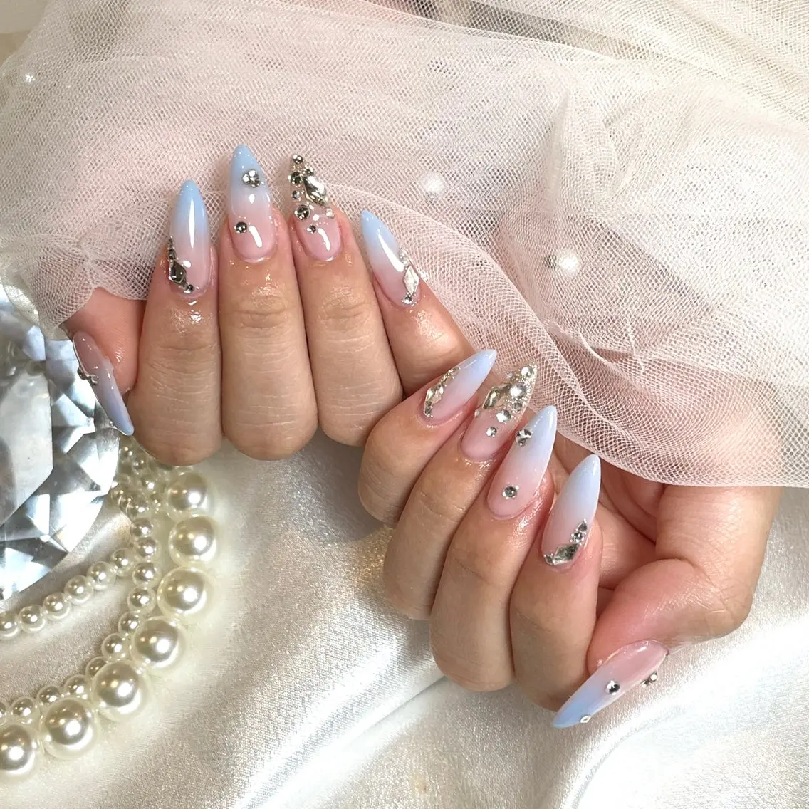 ネイル ハンドネイル yurika 🌷.*･ﾟのネイルデザイン