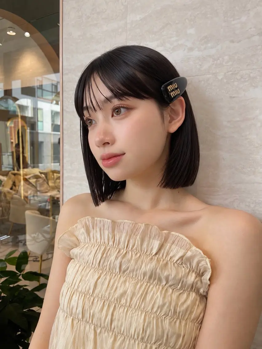 ショート カット 縮毛矯正 ♥️ダブルカラー /yuuki♥️のヘアスタイル