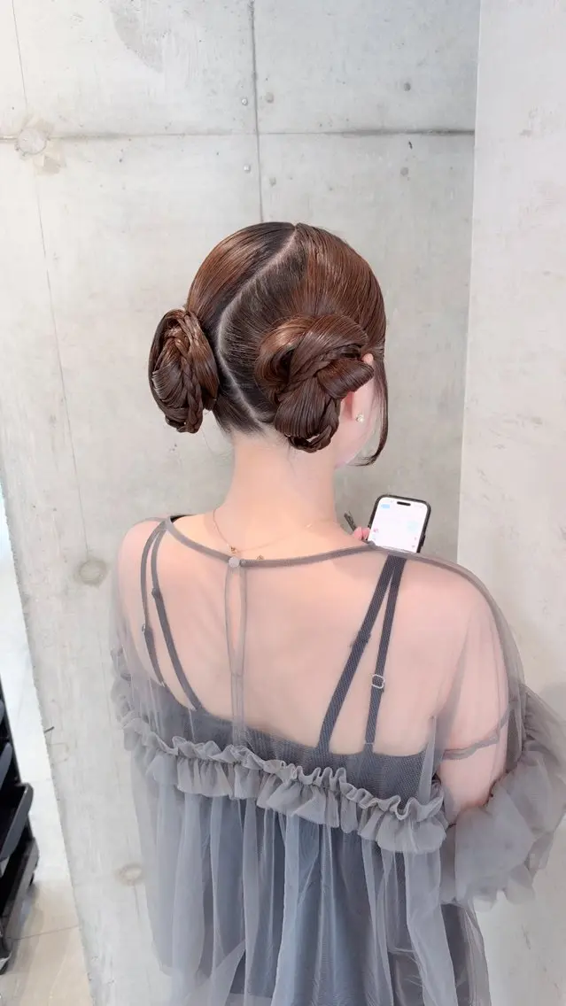 ヘアアレンジ はやしほのか| マンツーマン美容師のヘアスタイル