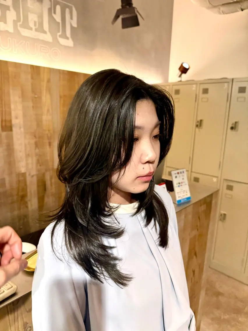 ✨人気No. 1クーポン✨似合わせカット ➕透明感カラー ➕艶髪トリートメント⭐️の写真