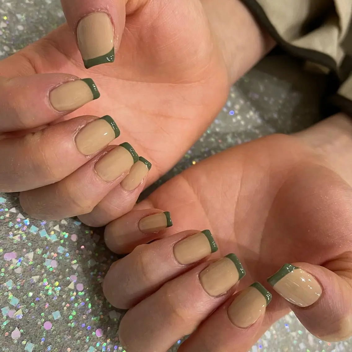 ネイル フレンチネイル Wish Nail 恒川のネイルデザイン