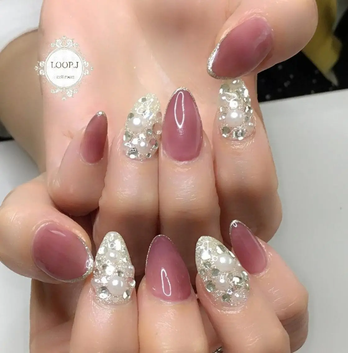 ネイル ハンドネイル おおくぼ めぐみのネイルデザイン