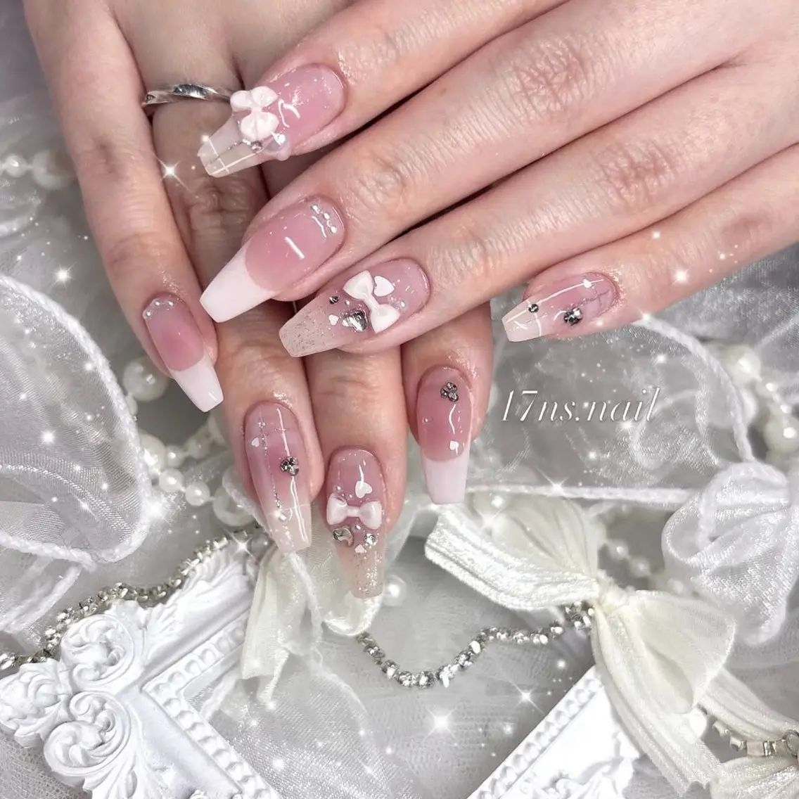 ネイル ˚✧🆕スタッフ🍥 NanAsE⁺✧༚のネイルデザイン