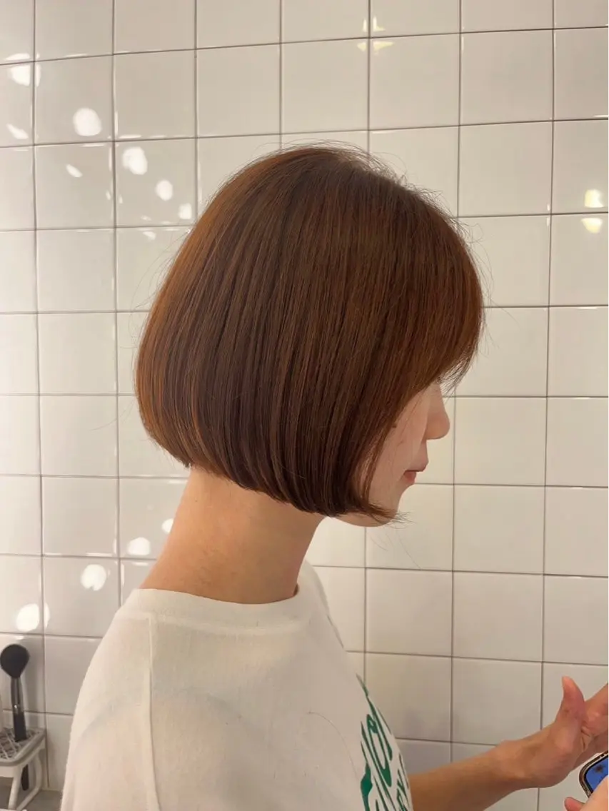 カラー Lmano ⭐️アユミ⭐️のヘアスタイル