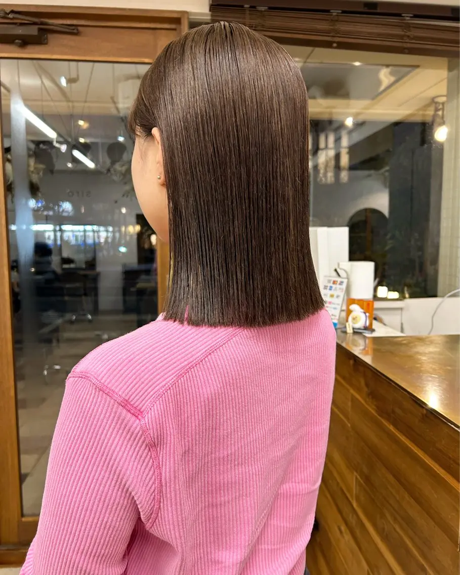 ショート 透明感カラー/ボブ/ meruのヘアスタイル