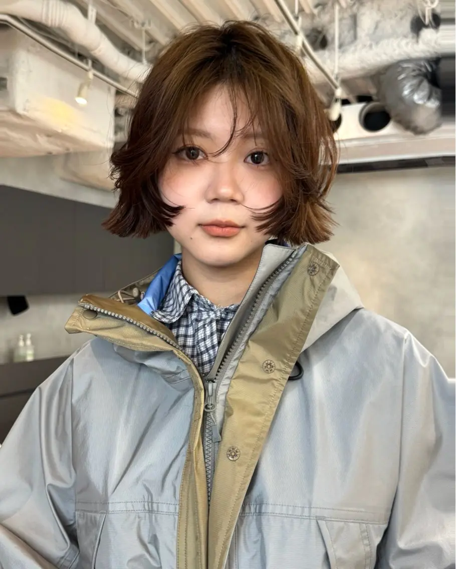雰囲気に合わせて似合わせカットの写真