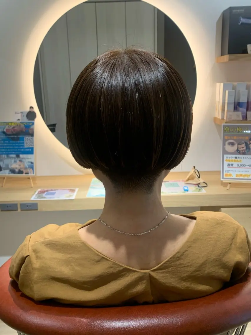 ショート ショートボブ ボブ ショートヘア 井澤 飛翔のヘアスタイル