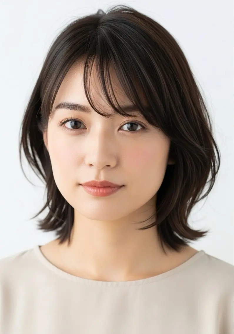 ミディアム 🫧似合わせショート ゴヤ🫧のヘアスタイル