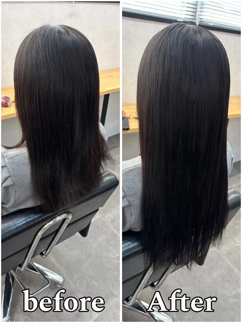 ロング エクステ エクステ/ハイトーン /ミサキのヘアスタイル