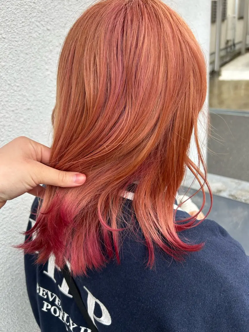 ロング 谷 未来美のヘアスタイル