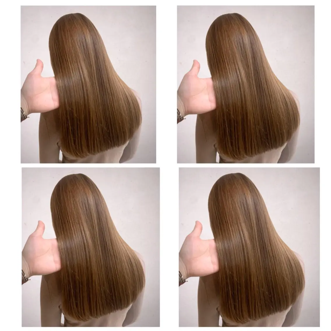 ロング カラー ショートボブ デザインカラー ハイライトカラー ボブ くびれヘア ヘアカラー トリートメント 京都大人女性ショート 徒歩1分/秋山のヘアスタイル