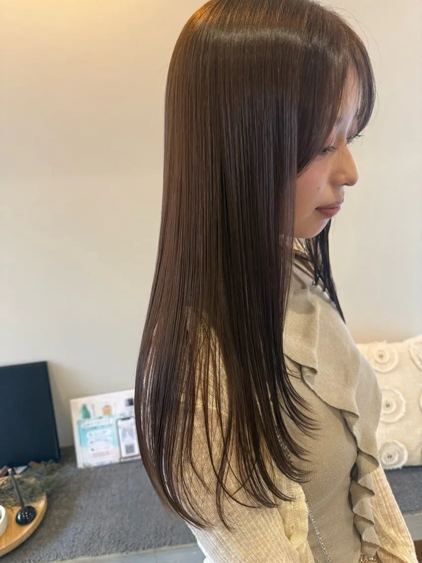 ロング 💛🤍U too e’s /店長🧸のヘアスタイル