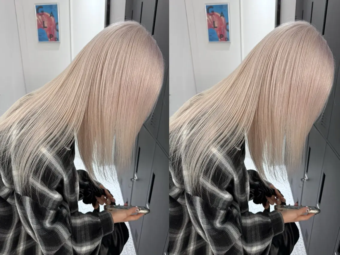 カラー ハイトーン/PELE 原宿/Kanau🥀のヘアスタイル