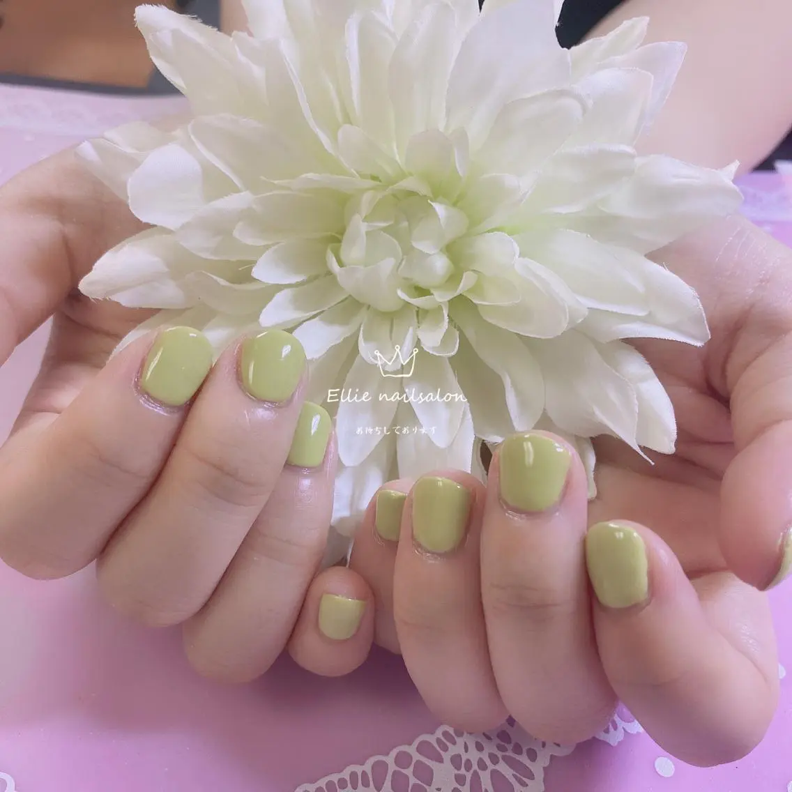 ネイル ワンカラーネイル ハンドネイル ハンドケア 閨匠ビューティサロン 新橋店♡Ellieのネイルデザイン