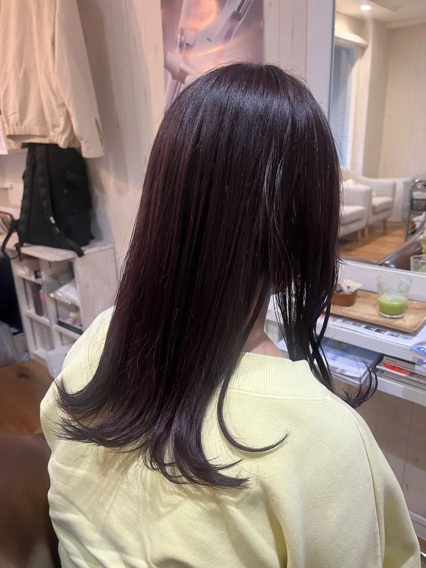 【オススメ】　　　　　　　　　　　　　　　　　　　　　　　　カット＋オーガニックヘアカラーの写真