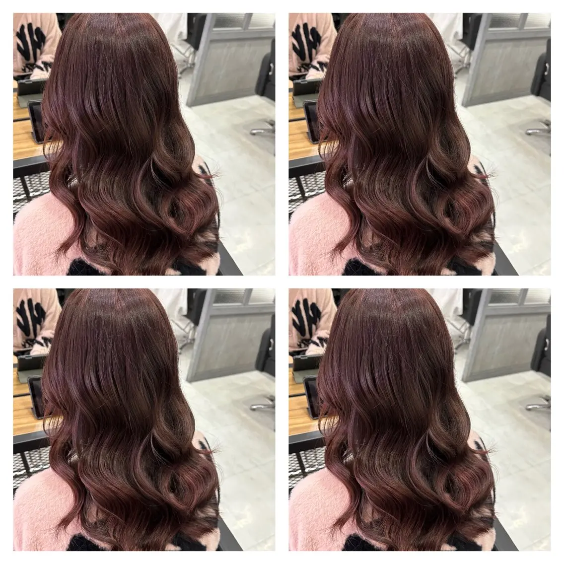 【 🎀リピーター様限定🐰】💖フルカラー🌸＋🍒特許成分トリートメント🍒トステア🎀＋アイロン仕上げ付き🌷の写真