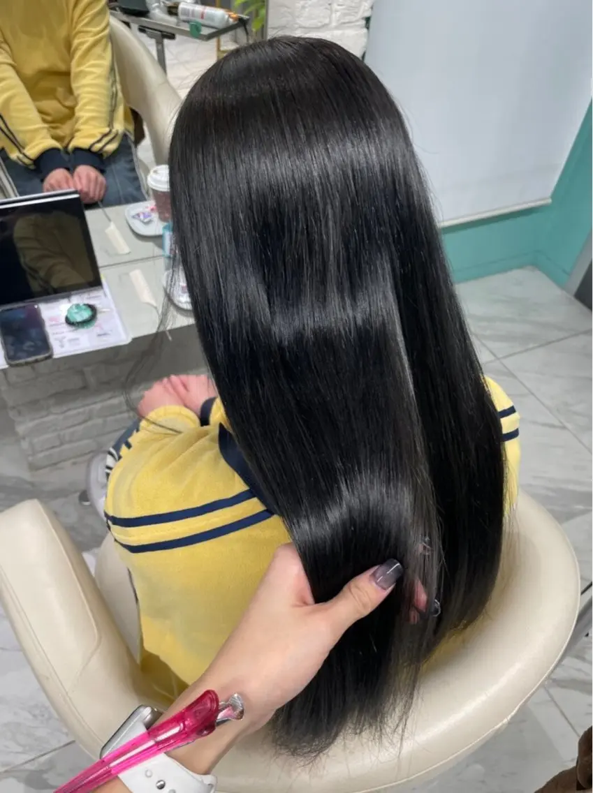 ロング 縮毛矯正 fifth／美容師 りょうのヘアスタイル