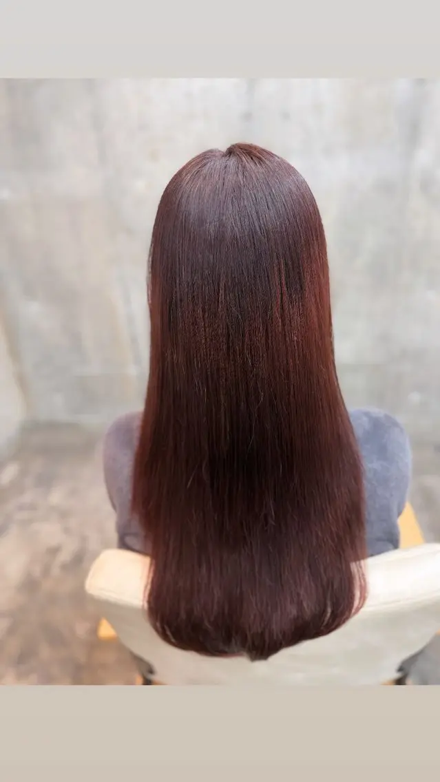 ロング ヘアカラー 透明感カラー🫧 manaのヘアスタイル